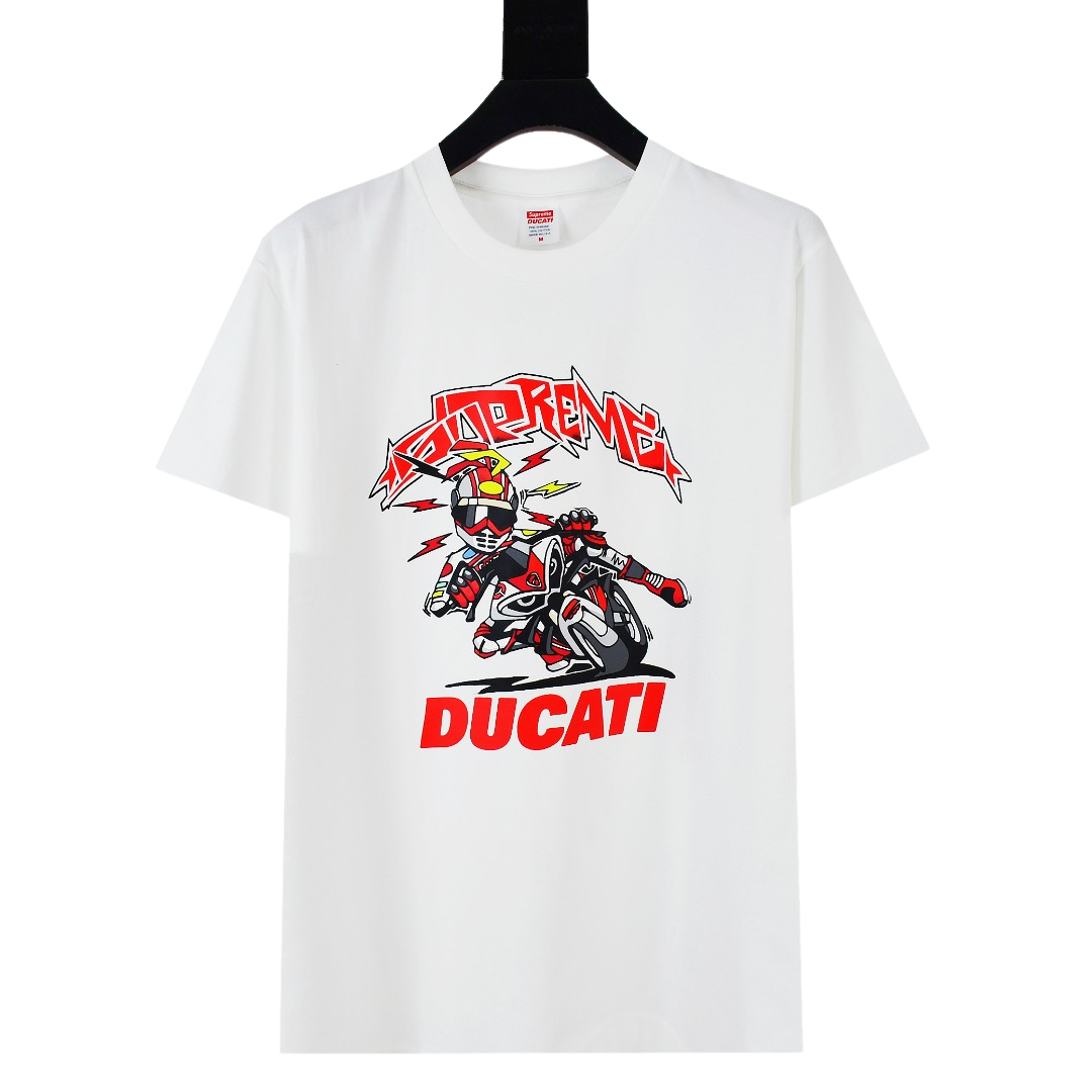 Camiseta Supreme x Ducati T-Shirt - Edição Spring/Summer 2019