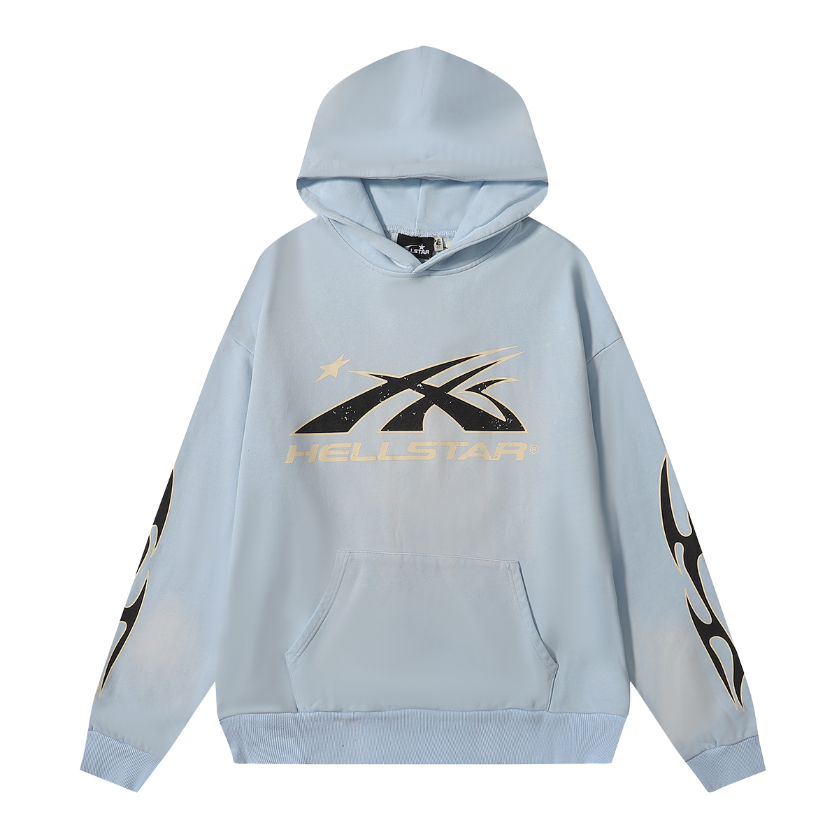 Moletom Hellstar Hoodie Azul Claro